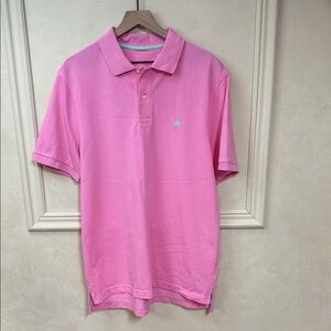 Brooks Brothers Pink Performance Polo
